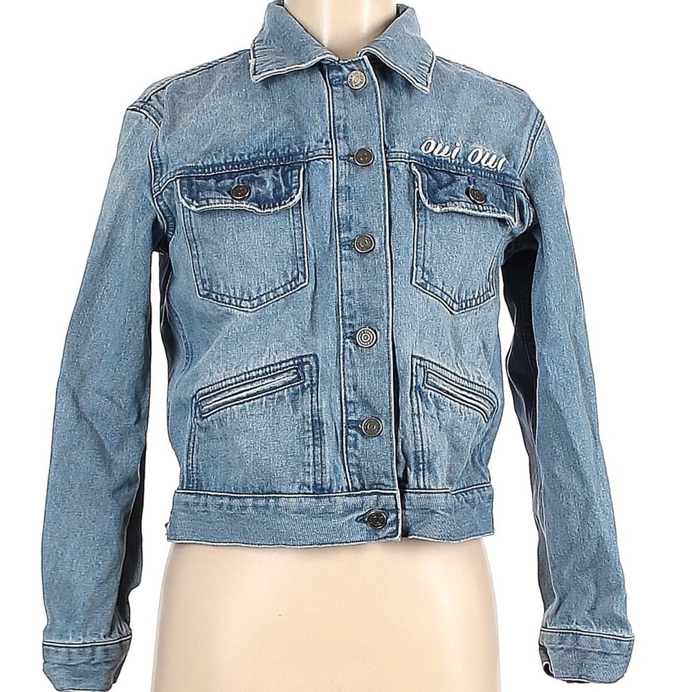 NWT Stunning Designer Blue Jodie Jeans Jacket in Medium